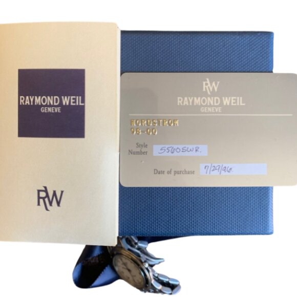 Raymond Weil Vintage UNISEX Tango Stainless Stelel Watch Original Box main image 6
